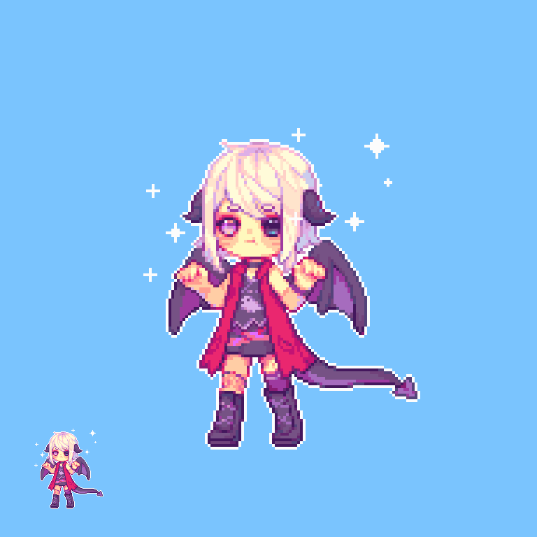 Charlotte the Dragon (Chibi)